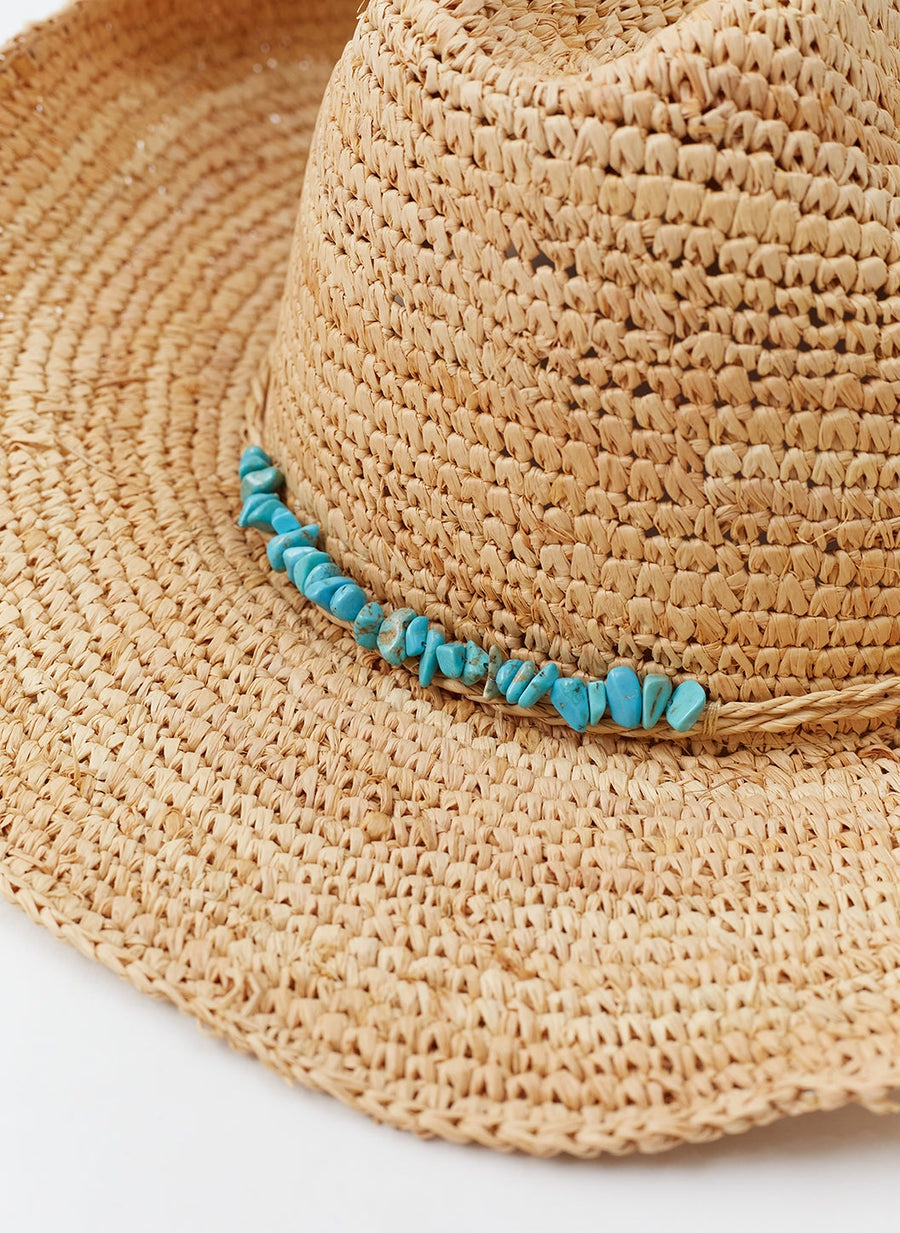 Elle Natural Hat ELLE CR NTR/TRQ MELISSA ODABASH 
