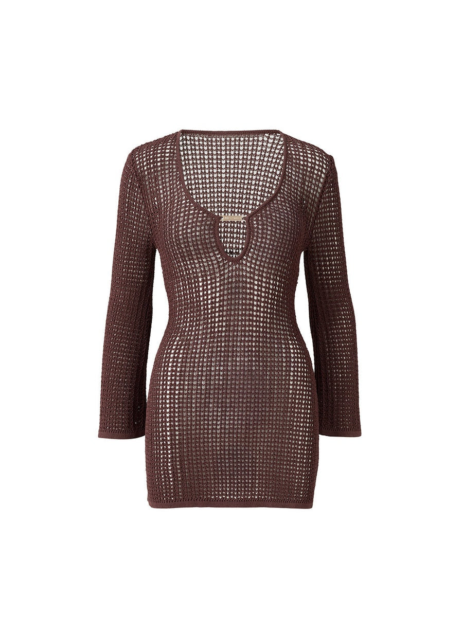 Ellis Brown Dress ELLIS CR BRWN MELISSA ODABASH 