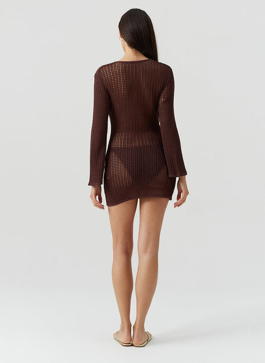 Ellis Brown Dress ELLIS CR BRWN MELISSA ODABASH 