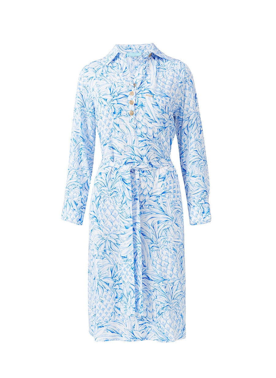 Layla Pineapples Dress LAYLA SS PNPLS MELISSA ODABASH 