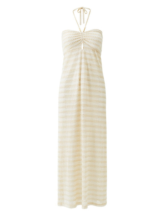Mila Gold Dress MILA CR GOL MELISSA ODABASH 