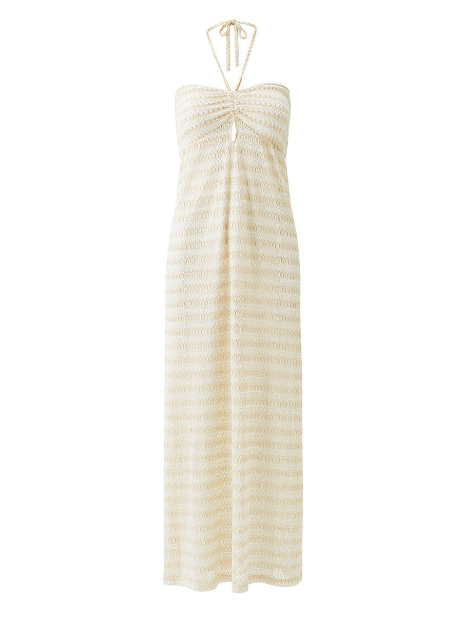 Mila Gold Dress MILA CR GOL MELISSA ODABASH 
