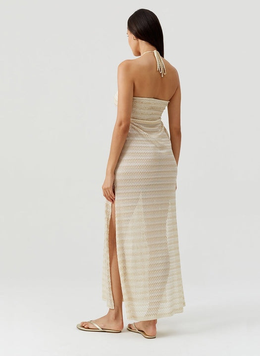 Mila Gold Dress MILA CR GOL MELISSA ODABASH 
