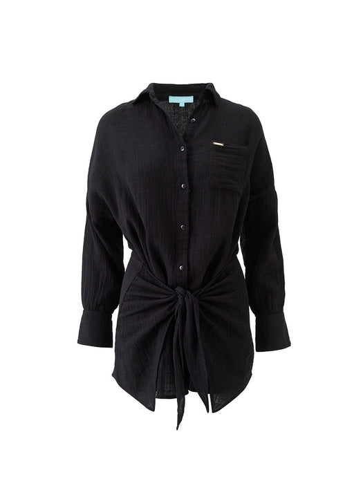Sara Black Dress SARA CR BLK MELISSA ODABASH 