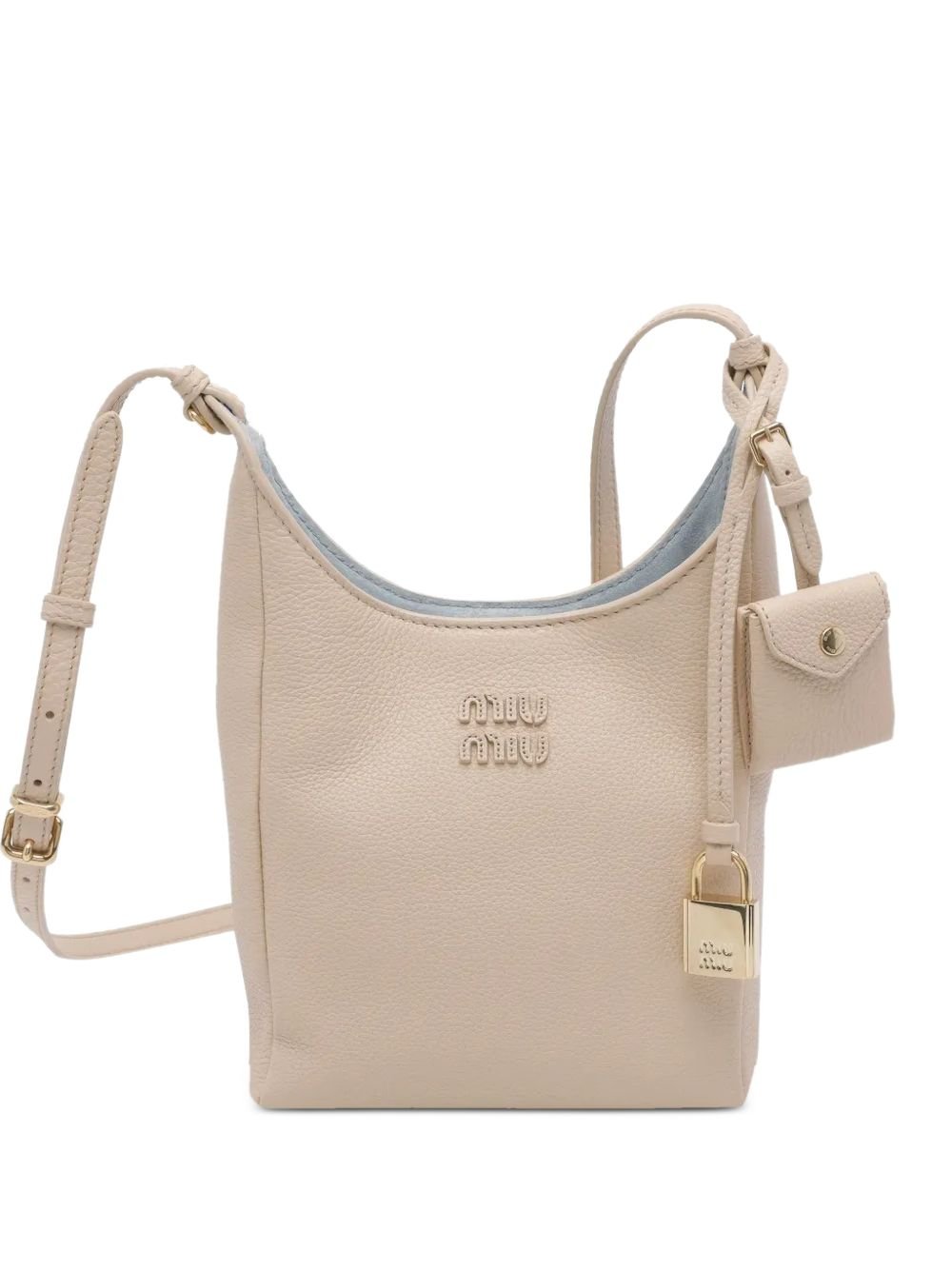 MIU MIU logo bucket bag 5BE099 2IFLF05C2 MIU MIU 