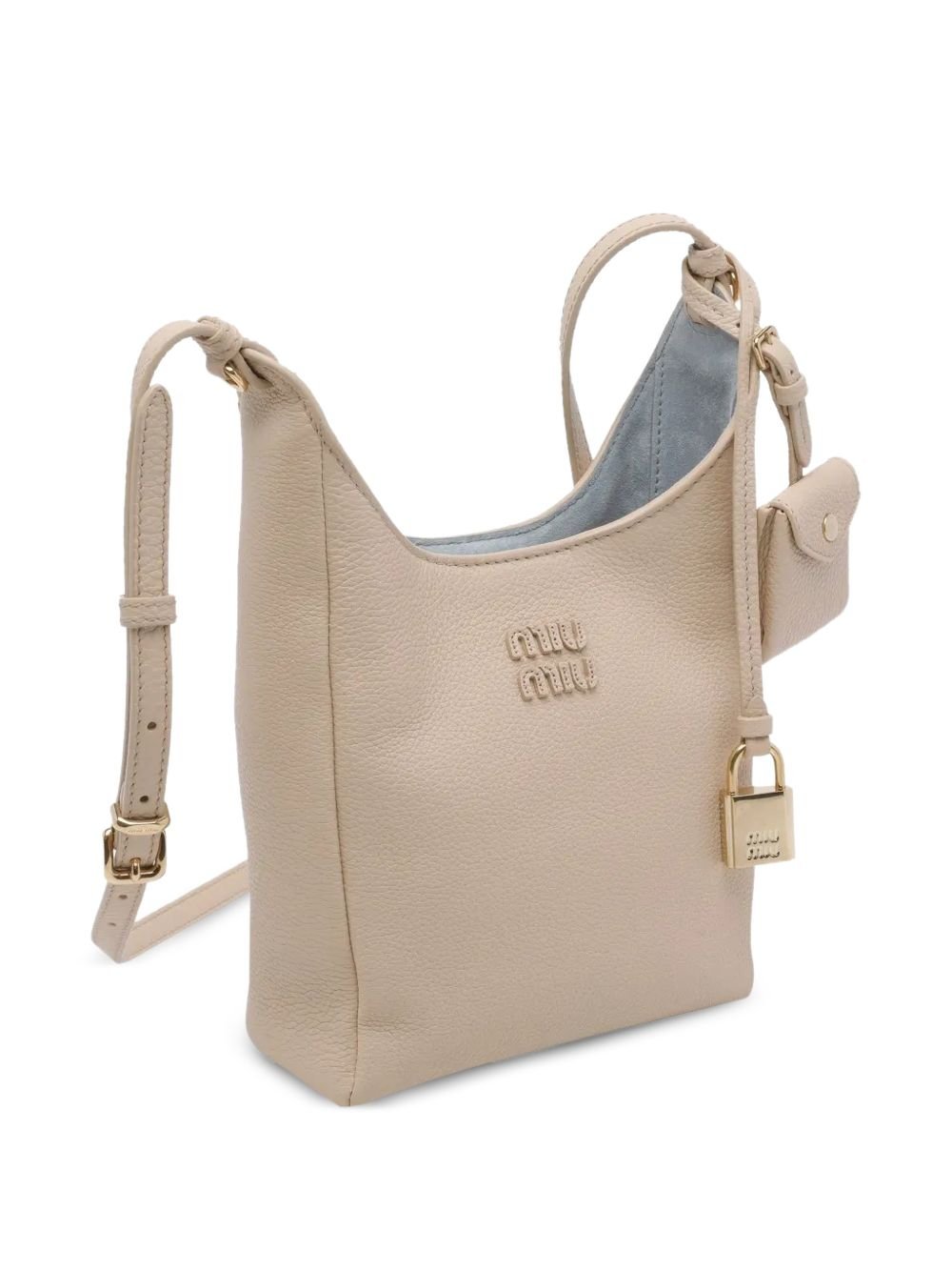 MIU MIU logo bucket bag 5BE099 2IFLF05C2 MIU MIU 