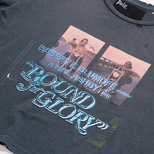 BOUND FOR GLORY TEE 2U001Q1010VBK VINTAGE BLACK PALY HOLLYWOOD 