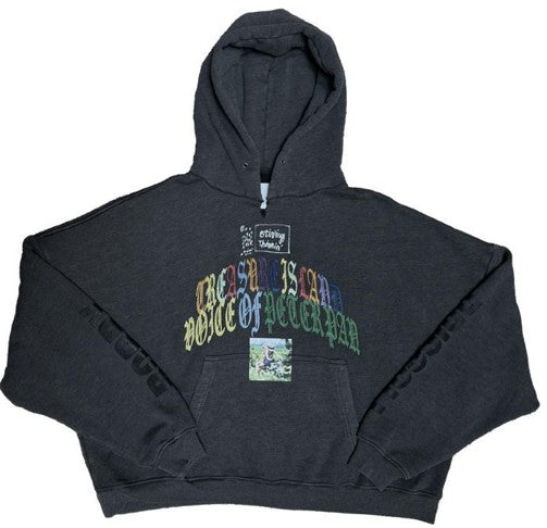 BOBBY DRISCOLL HOODIE 4U004Q1010VBK VINTAGE BLACK PALY HOLLYWOOD 