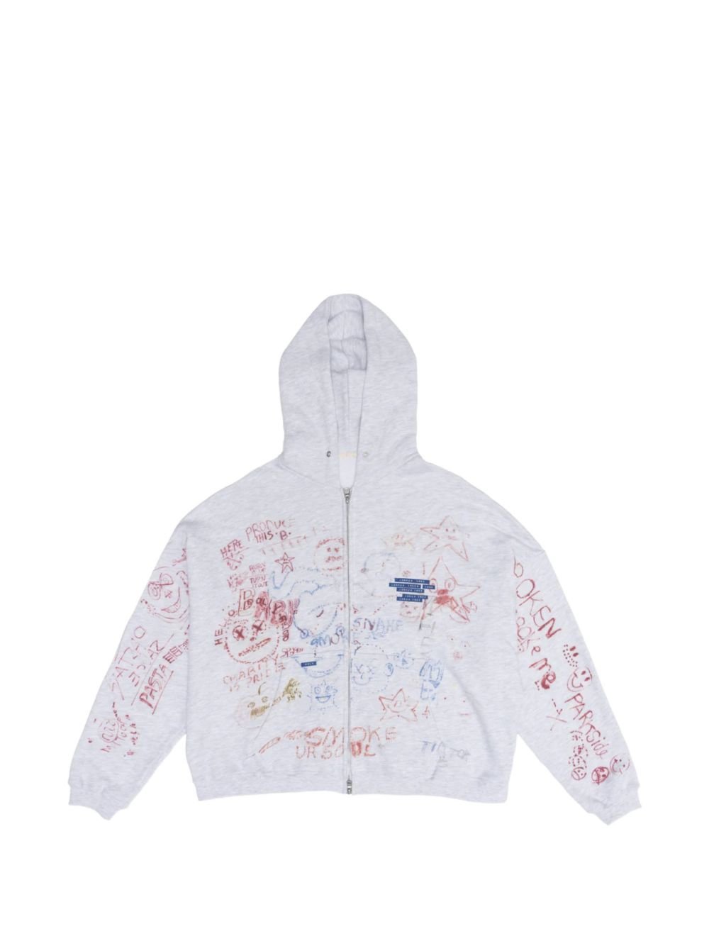 Joshua tree double zip hoodie 4U006Q1010MLT MULTI PALY HOLLYWOOD 