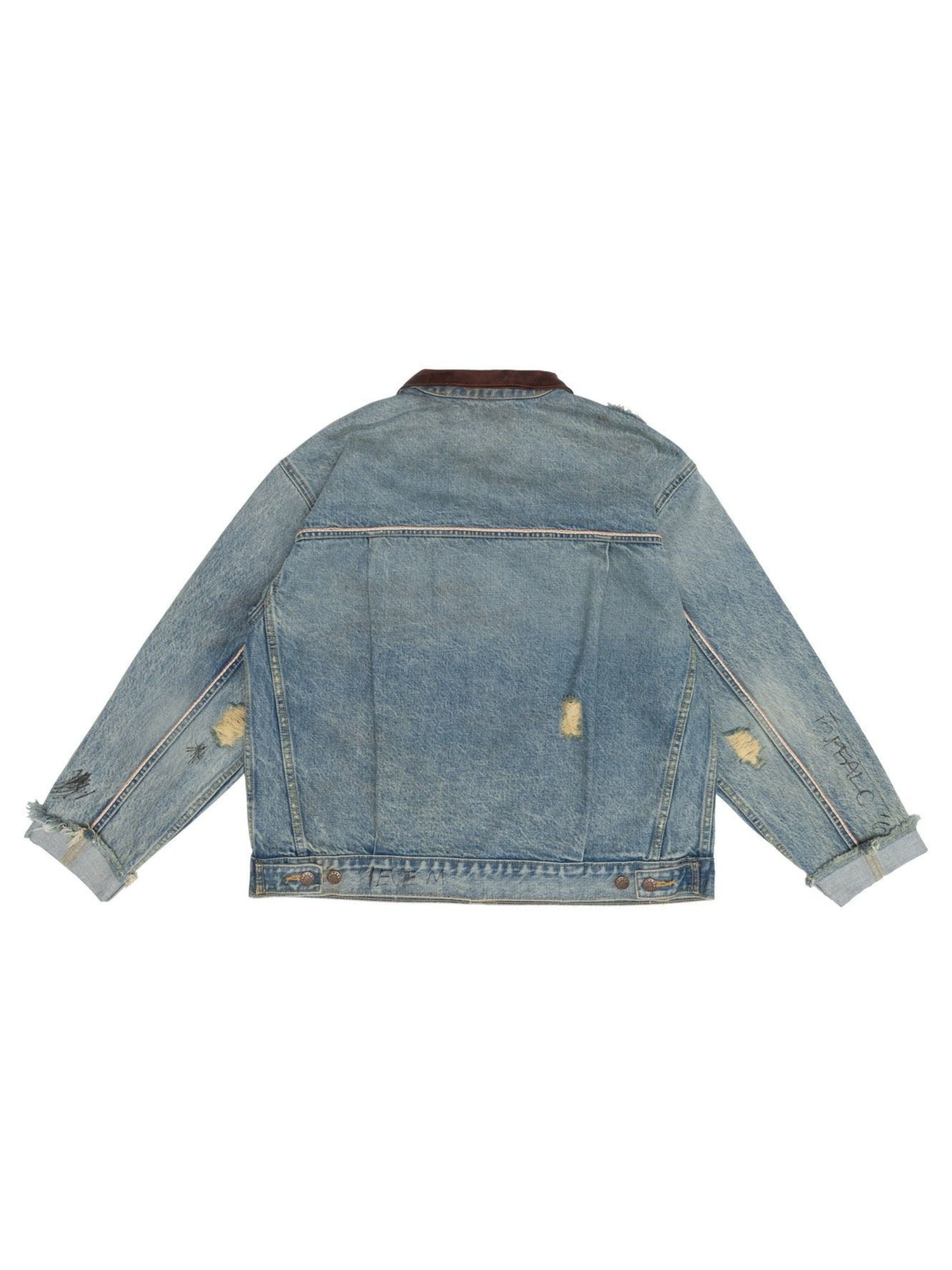 Buffalo 66 deim jacket 7U003Q1010LDM DENIM PALY HOLLYWOOD 