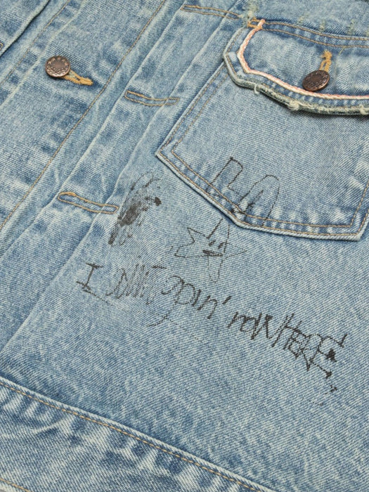 Buffalo 66 deim jacket 7U003Q1010LDM DENIM PALY HOLLYWOOD 