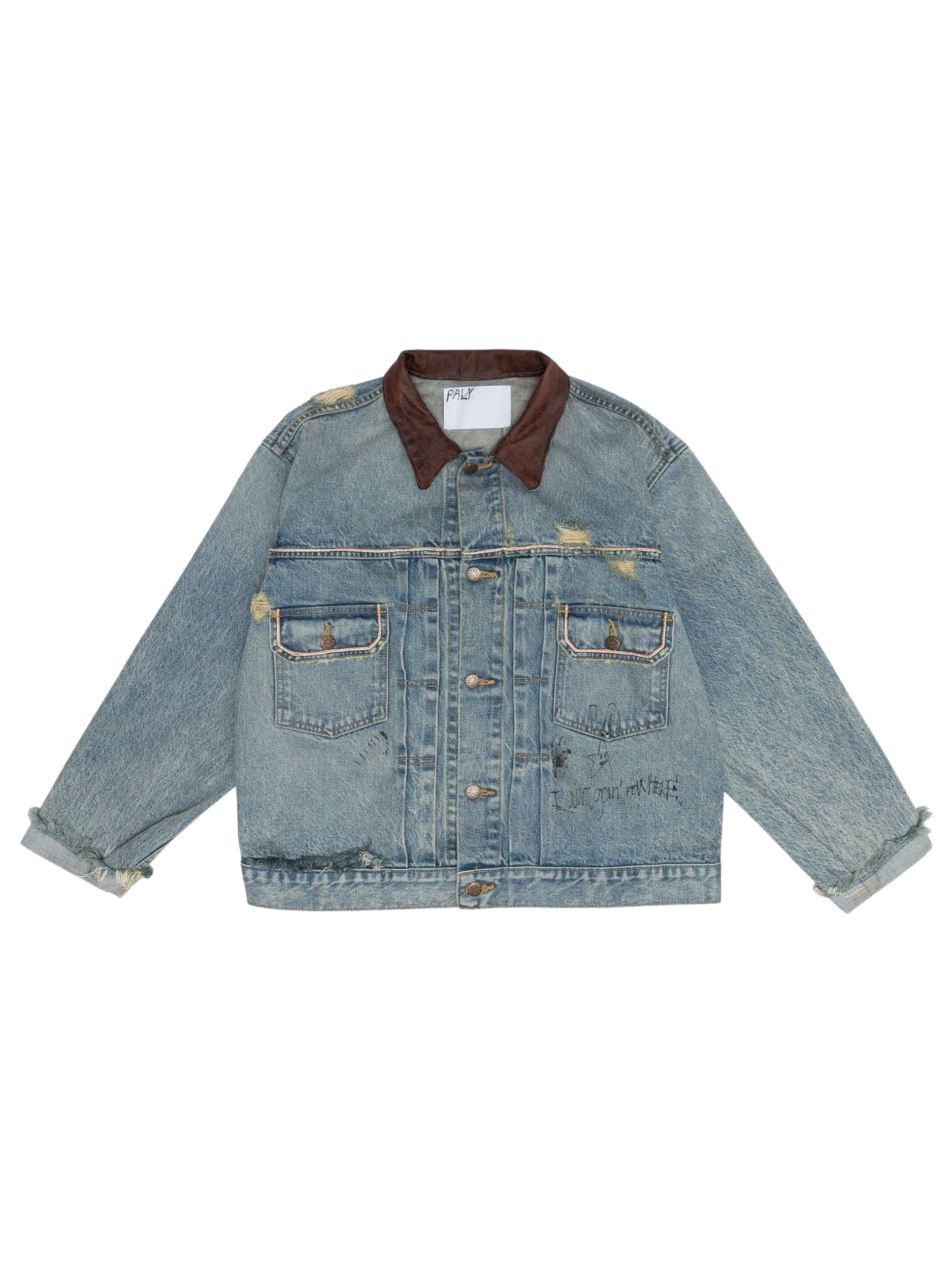 Buffalo 66 deim jacket 7U003Q1010LDM DENIM PALY HOLLYWOOD 