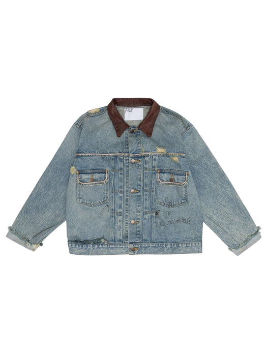 Buffalo 66 deim jacket 7U003Q1010LDM DENIM PALY HOLLYWOOD 
