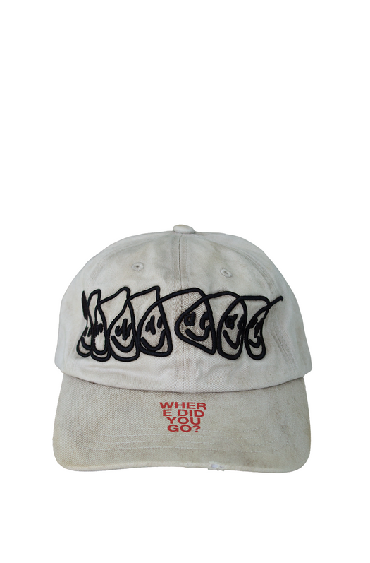 WDYG HAT CYPRUS WDYG HATS WHITE PALY HOLLYWOOD 