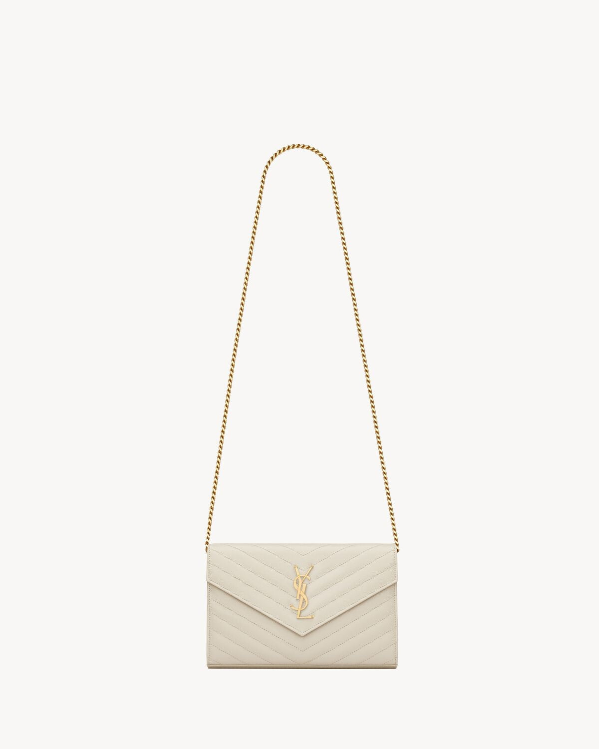 Classic cassandre chain wallet 377828 BOW019207 SAINT LAURENT 