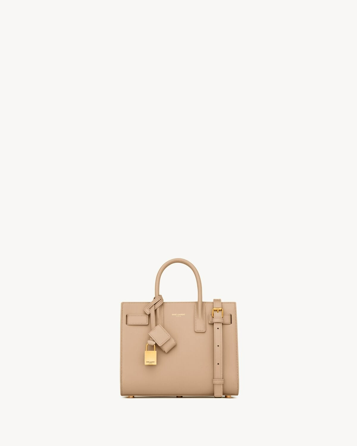SAC DE JOUR IN SMOOTH LEATHER  NANO 392035 02G9W9295 SAINT LAURENT 