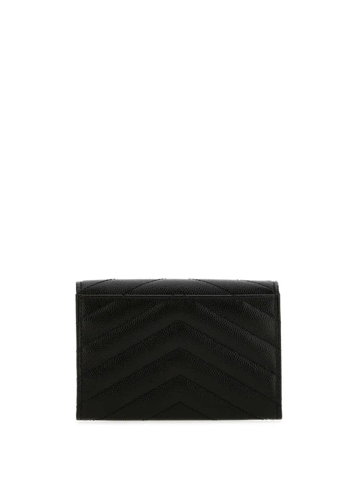Cassandre Matelassé Small Envelope Wallet 414404 BOW011000 SAINT LAURENT 
