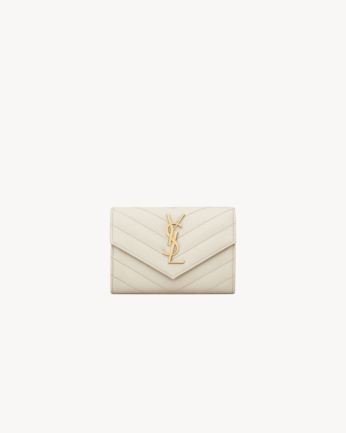 Cassandre matelasse small envelope wallet 414404 BOW019207 SAINT LAURENT 
