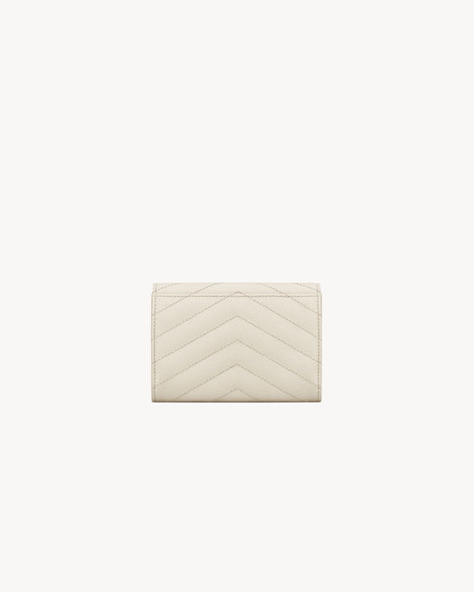 Cassandre matelasse small envelope wallet 414404 BOW019207 SAINT LAURENT 