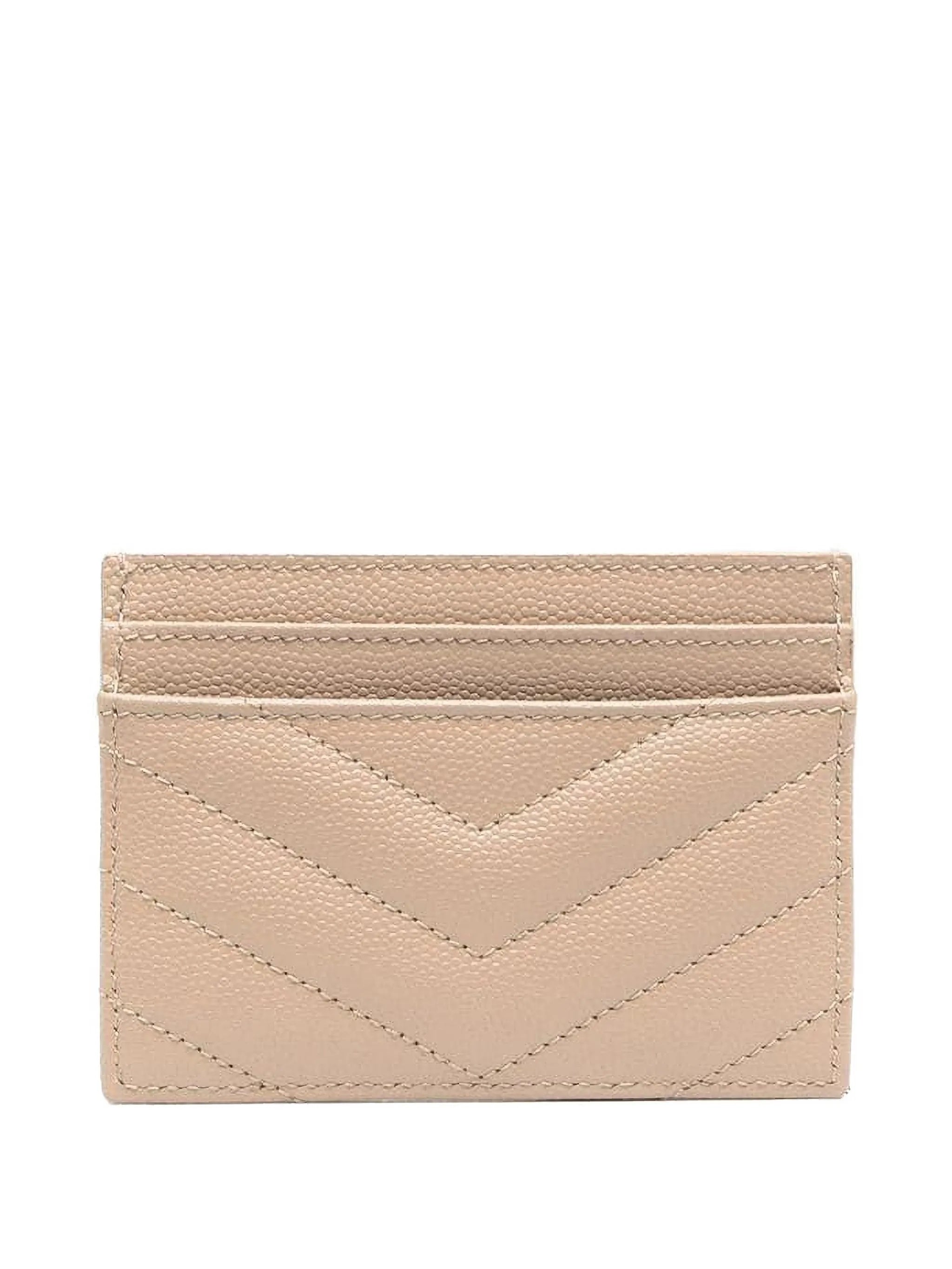 Cassandre Matelassé leather cardholder 423291 BOW012721 SAINT LAURENT 
