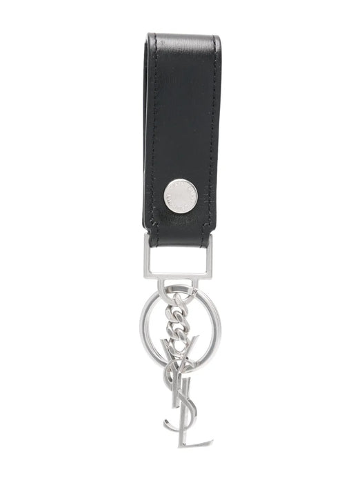 Monogram leather keyring 518323 0SX0E1000 SAINT LAURENT 