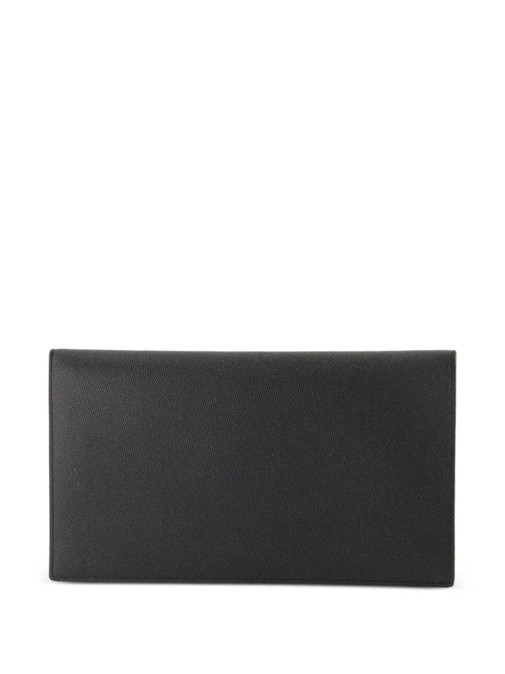 Medium Uptown logo-plaque clutch bag 565739 1GF0J1000 SAINT LAURENT 