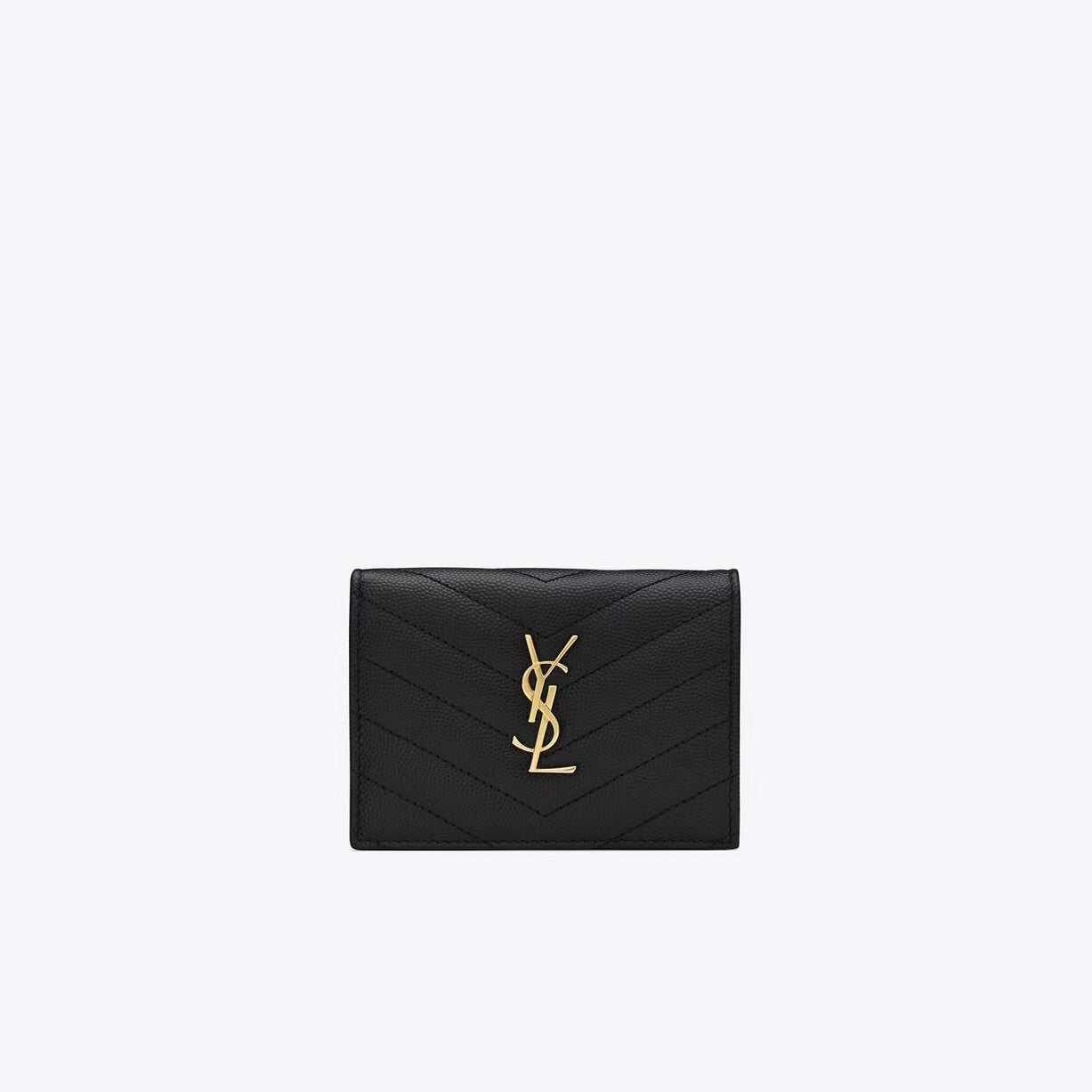 Cassandre matelassé fragments flap card case 668290 BOWA11000 SAINT LAURENT 