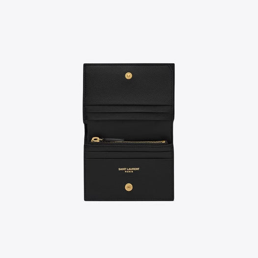 Cassandre matelassé fragments flap card case 668290 BOWA11000 SAINT LAURENT 