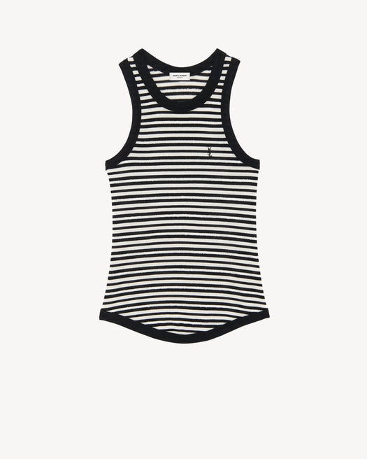 Cassandre tank top in jersey 743660 Y37KT1095 SAINT LAURENT 