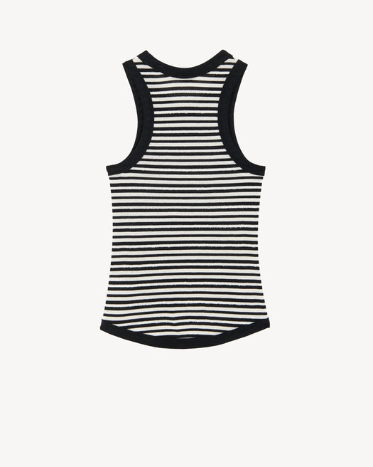 Cassandre tank top in jersey 743660 Y37KT1095 SAINT LAURENT 