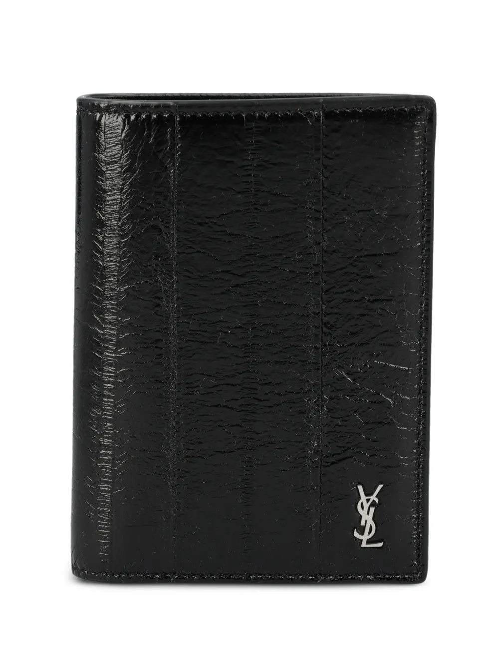 Logo-plaque leather wallet 847958 EABDE1000 SAINT LAURENT 