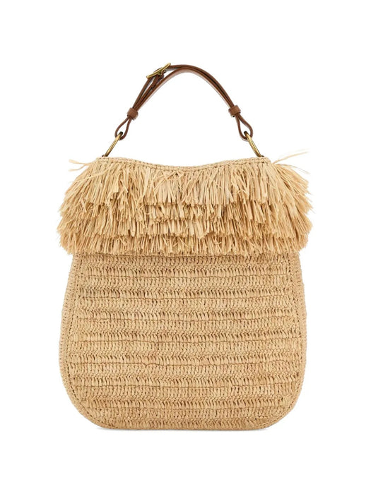 Roady raffia fringed tote bag 862920 GAAGC2791 SAINT LAURENT 