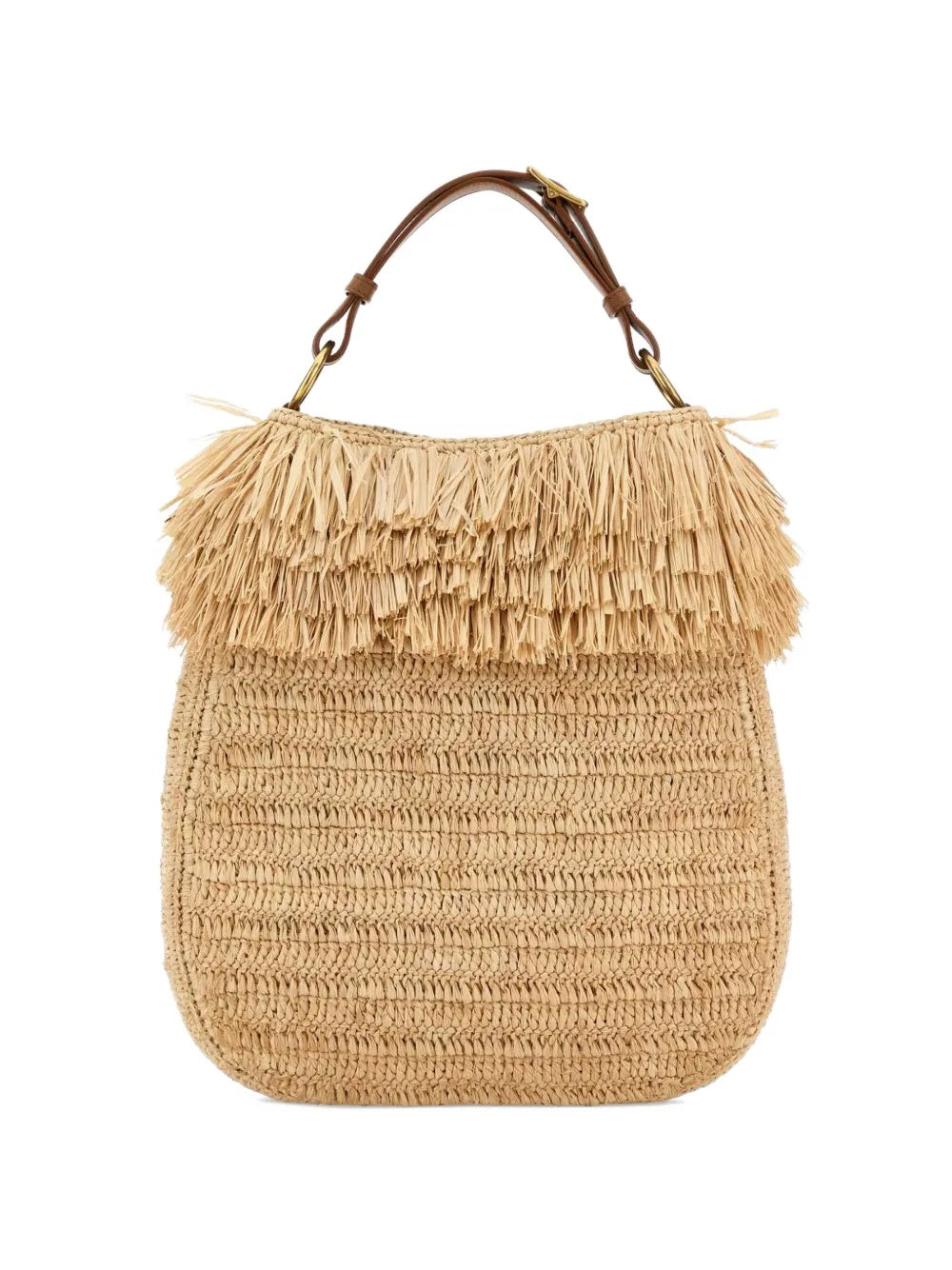 Roady raffia fringed tote bag 862920 GAAGC2791 SAINT LAURENT 