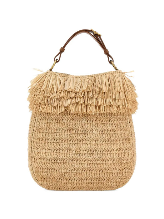 Roady raffia fringed tote bag 862920 GAAGC2791 SAINT LAURENT 