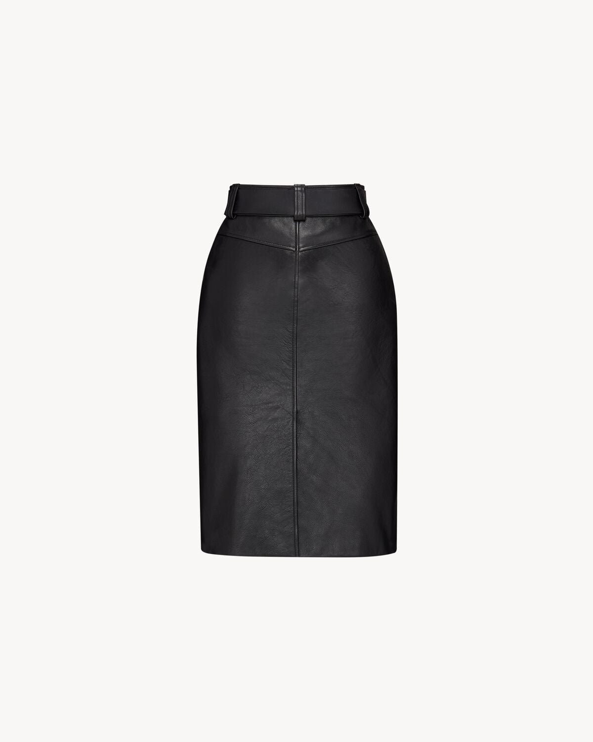 Belted Pencil Skirt 865021 YCVE21023 SAINT LAURENT 
