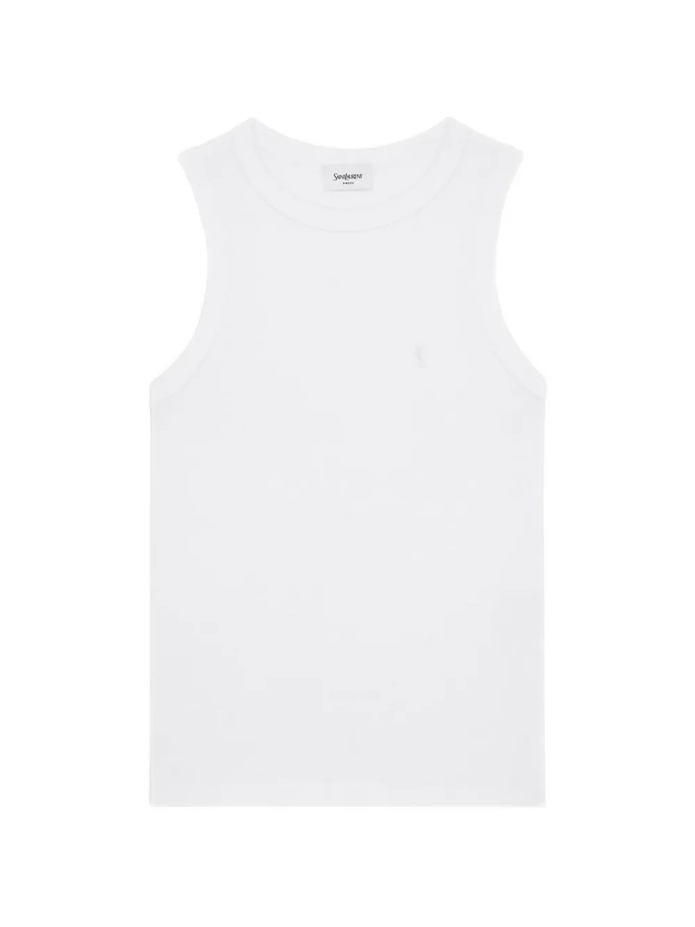 Cassandre ribbed-knit tank top 867125 Y38BD9000 SAINT LAURENT 