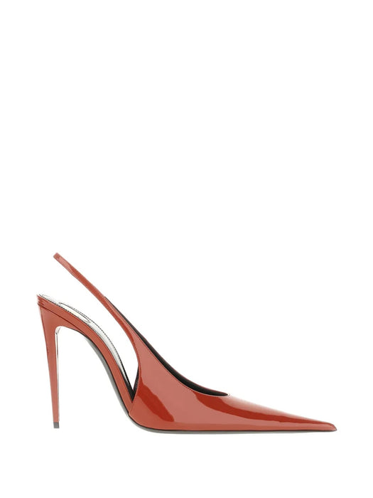 Guermantes patent-leather slingback pumps 867184 AAD606494 SAINT LAURENT 