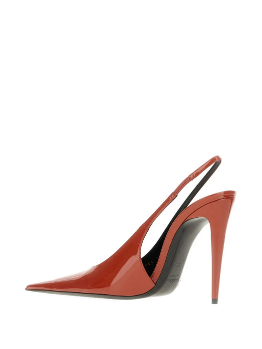 Guermantes patent-leather slingback pumps 867184 AAD606494 SAINT LAURENT 