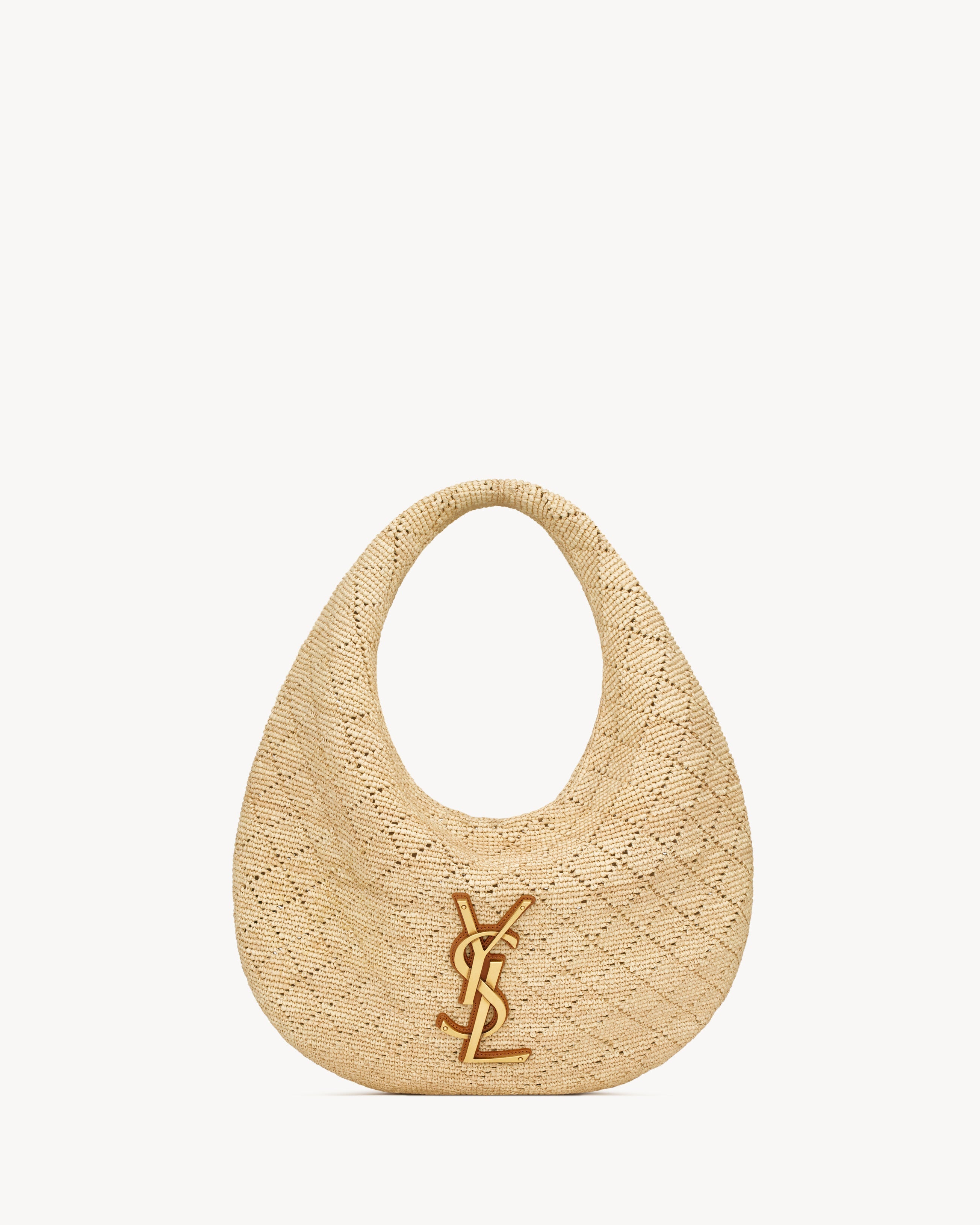 Icare Raffia Hobo Bag 868740 GAAGT2791 SAINT LAURENT 