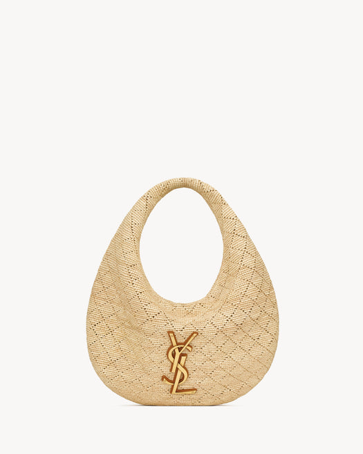 Icare Raffia Hobo Bag 868740 GAAGT2791 SAINT LAURENT 