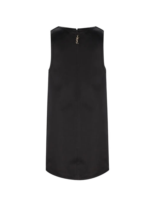 Cassandre satin dress 870784 Y1K441000 SAINT LAURENT 
