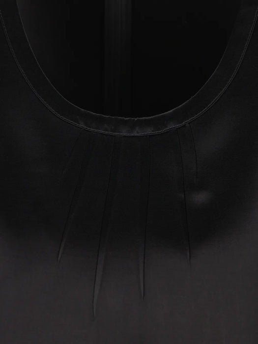 Cassandre satin dress 870784 Y1K441000 SAINT LAURENT 