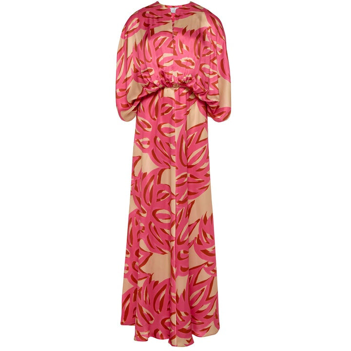 Ismene Maxi Silk Dress DRS-0000329 222 THEMIS Z 