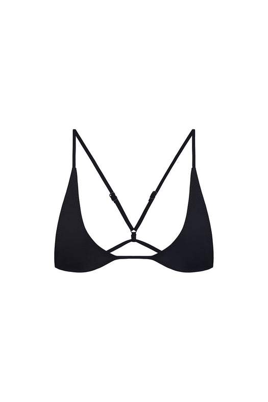 Universo bralette CS701 BLACK COMPRESSION TROPIC OF C 