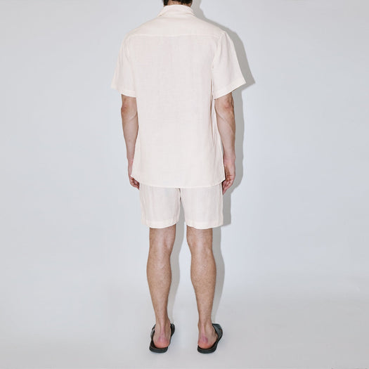 Terra Linen Ivory Classic Shirt ANDREAS TERRALINENIVORY TRUE TRIBE 