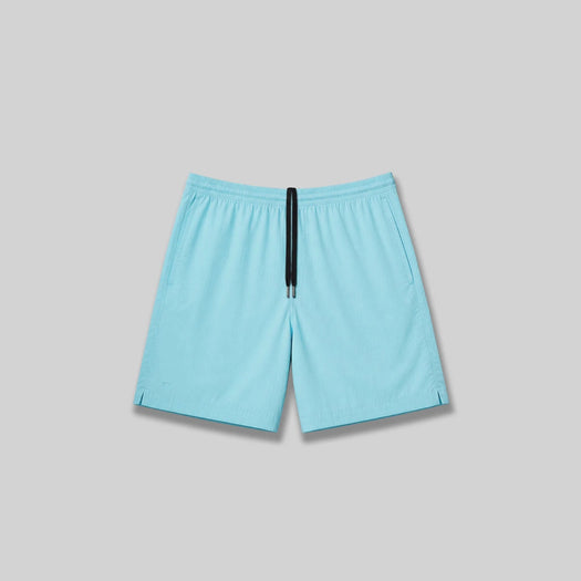 AquaSilk Blue Classic Swim Short NEAT BLUE TRUE TRIBE 