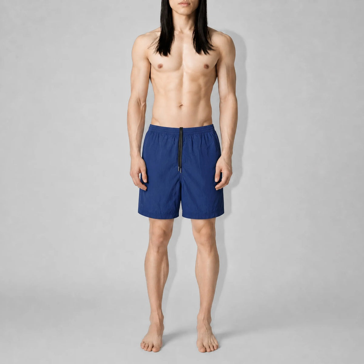 AquaSilk Navy Classic Swim Shorts NEAT NAVY TRUE TRIBE 