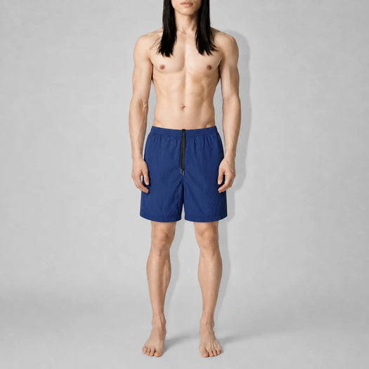 AquaSilk Navy Classic Swim Shorts NEAT NAVY TRUE TRIBE 