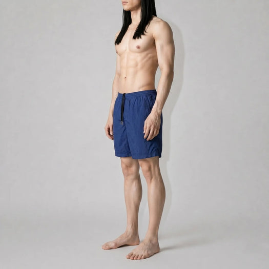 AquaSilk Navy Classic Swim Shorts NEAT NAVY TRUE TRIBE 