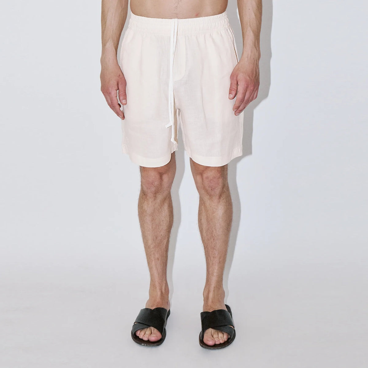 TerraLinen Classic Shorts NEAT TERRALINENIVORY TRUE TRIBE 